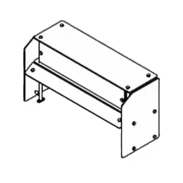 Delfield DCFSHG Sneeze Guard, Stationary