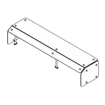 Delfield DCFSKS Sneeze Guard, Stationary