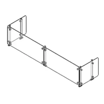 Delfield DCFSSS Sneeze Guard, Stationary