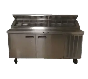 Delfield F18DC60P Refrigerated Counter, Pizza Prep Table