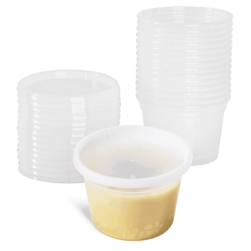 Deli Container, 16 oz, Translucent, Polypropylene, With Lid, (240/Case), Karat FP-IMDC16-PP