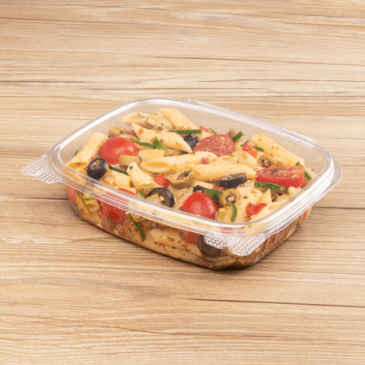 Deli Container, 24 Oz, Clear, PET, (100/Sleeve), Karat FP-HDC24