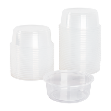 Deli Container, 8 oz, Clear, Polypropylene, (500/Case), Karat FP-DC8-PP