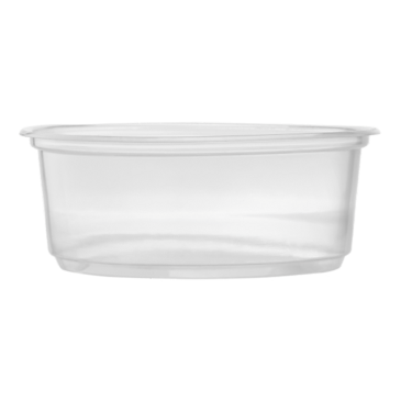 Deli Container, 8 oz, Clear, Polypropylene, (500/Case), Karat FP-DC8-PP