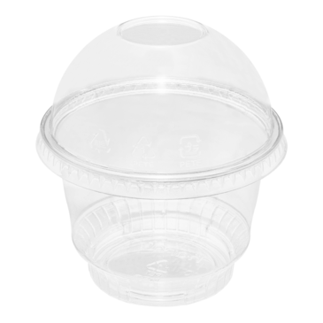Dessert Cup, 8 oz, Clear, Plastic, (1000/Case), Karat C-KD8