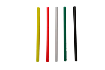 DIAMOND STRAWS, INC. Drink Straws Giant 6" Assorted solid colors (pink, blue, green & yellow), (Sold Per Case 3000 straws) DIAMOND STRAWS, INC. 6BPSC