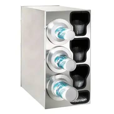 Dispense-Rite BFL-C-3LSS Cup Dispensers, Countertop