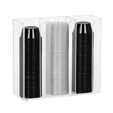 Dispense-Rite CTCO-3CL Cup & Lid Organizer