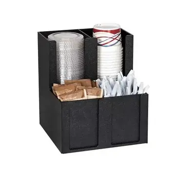 Dispense-Rite MCD-4BT Condiment Caddy, Countertop Organizer