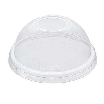 Dome Lid, 12-22 oz, Clear, Plastic, (1000/Case), Karat C-KCDL90