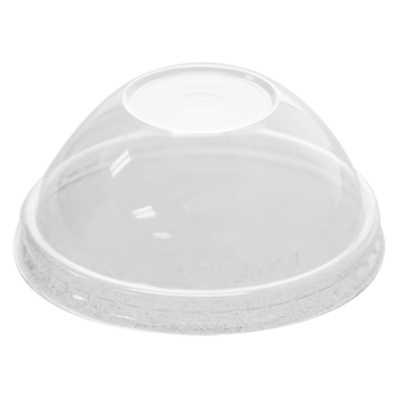 Karat Dome Lid, 4 oz, Clear, Plastic, No Hole, (1000/Case), Karat C-KDL76-PET