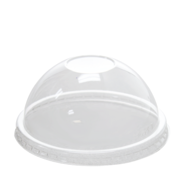 LOLLICUP Dome Lid, 6 oz, Clear, Plastic, No Hole, (1000/Case), Karat C-KDL96-PET