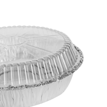 LOLLICUP Dome Lid, 7", Clear, Polystyrene, Round, (500/Case) Karat AF-KDL07