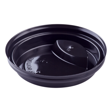 Dome Lid, Black, Plastic, Fits 10 oz. - 20 oz. Cups, 1000/Case, Karat C-KDL516B-PP