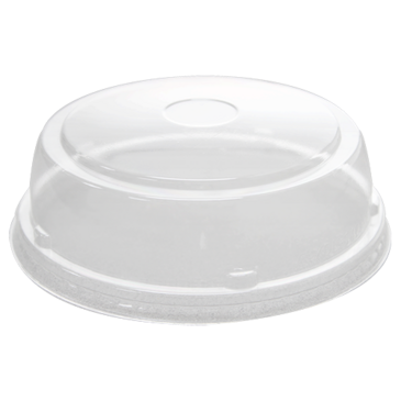 Karat Dome Lid, Fits 24-32 Oz Food Container, Translucent, PET Plastic, (600/Case), Karat C-KDL142-PET