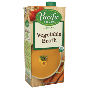 DOT FOODS, INC. Vegetable Broth, 32 oz, Pacific Foods 613865