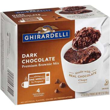 DOT FOODS, INC. Dark Chocolate Mug Mix, 9.2 oz, Ghirardelli 679651