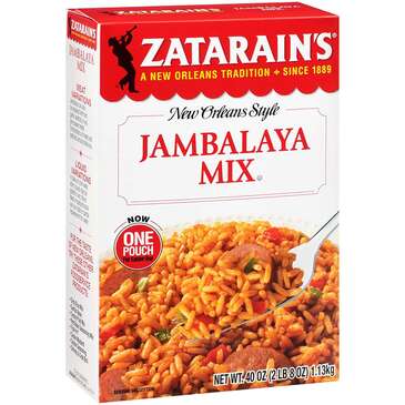 DOT FOODS, INC. Jambalaya Rice Mix, 40 Oz, Zatarains 09544