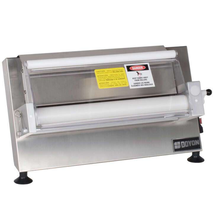 Doyon Dough Sheeter, 600/Hr, Teflon Rollers, Doyon DL18SP