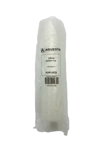 Drink Cup, 3 Oz, Clear, Plastic, (2,500/Case) Arvesta JP300