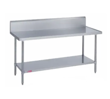 Duke 314-3030-10R Work Table,  30" - 35", Stainless Steel Top
