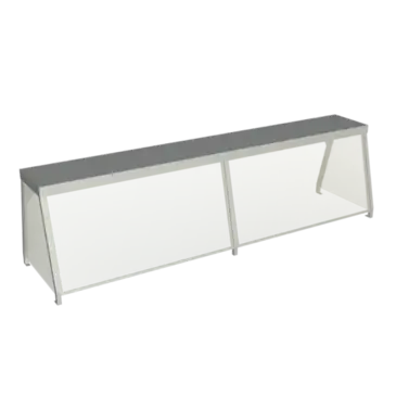 Duke 956-460-5 Serving Counter, Overshelf