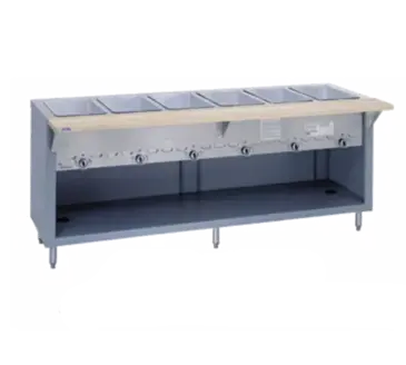 Duke G-4-CBPG Serving Counter, Hot Food, Gas