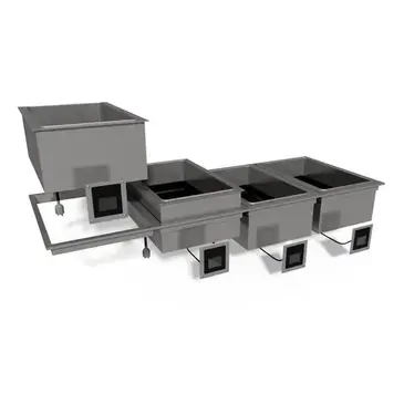 Duke WW-2 Hot Food Well Unit, Drop-In, Electric