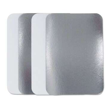 DURABLE PACKAGING INTER. Board Lid, 1-1/2LB, Aluminum, (500/Case) Durable Packaging L245-500