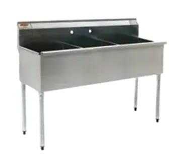 Eagle Group 1836-3-16/3 Sink, (3) Three Compartment