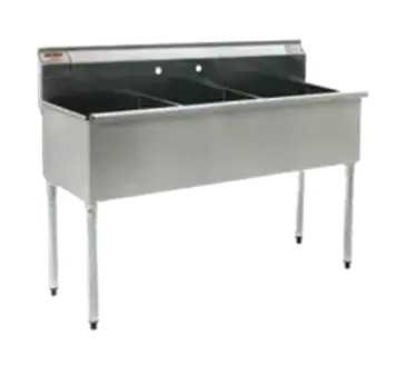 Eagle Group 1848-3-16/3 Sink, (3) Three Compartment