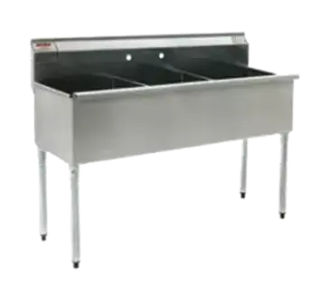 Eagle Group 2136-3-16/4-1X Sink, (3) Three Compartment