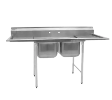 Eagle Group 314-16-2-18-3VP Sink, (2) Two Compartment