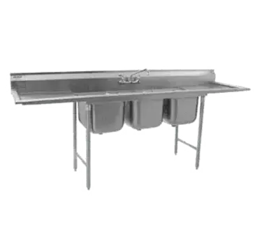 Eagle Group 314-16-3-18L Sink, (3) Three Compartment