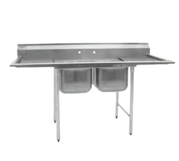 Eagle Group 314-24-2-24L-X Sink, (2) Two Compartment