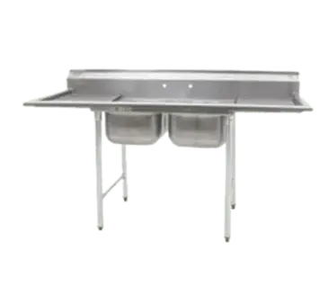 Eagle Group 412-16-2-24L-X Sink, (2) Two Compartment
