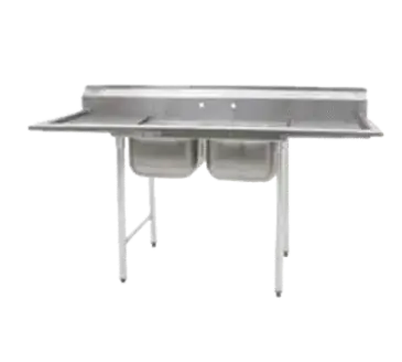 Eagle Group 412-16-2-24R Sink, (2) Two Compartment