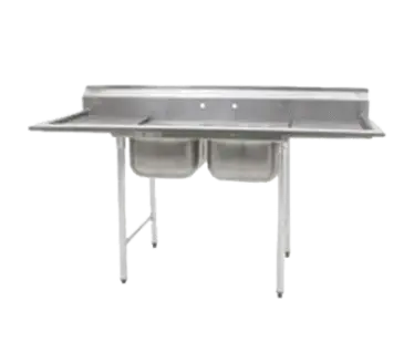 Eagle Group 412-16-2-24R-X Sink, (2) Two Compartment