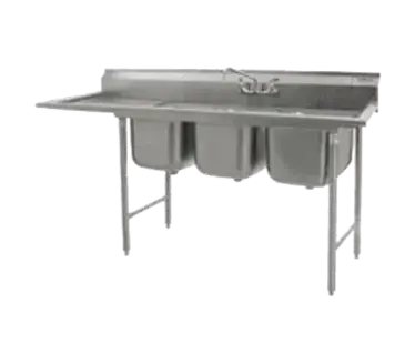 Eagle Group 414-16-3-18L Sink, (3) Three Compartment