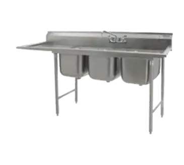 Eagle Group 414-16-3-18L Sink, (3) Three Compartment