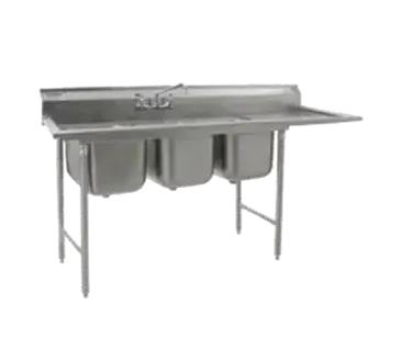 Eagle Group 414-16-3-18R Sink, (3) Three Compartment