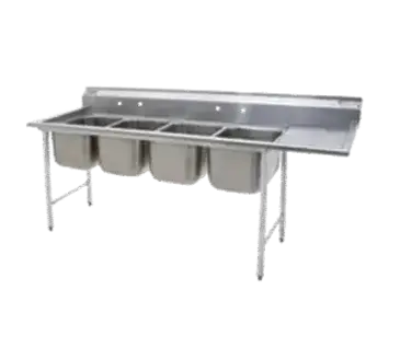 Eagle Group 414-16-4-18L Sink, (4) Four Compartment