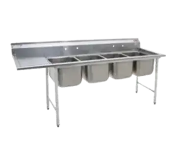 Eagle Group 414-16-4-24R Sink, (4) Four Compartment