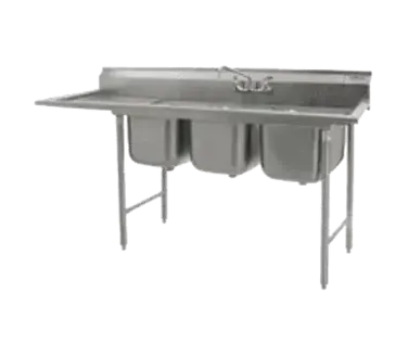 Eagle Group 414-18-3-18L-X Sink, (3) Three Compartment
