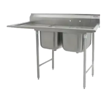 Eagle Group 414-24-2-24L Sink, (2) Two Compartment