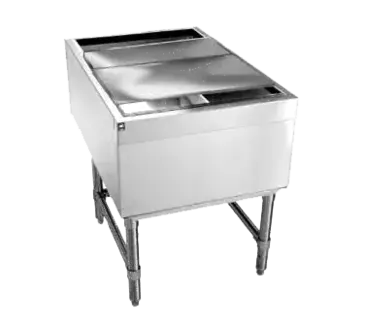 Eagle Group B24PTIC Underbar Ice Bin/Cocktail Station, Pass-Thru