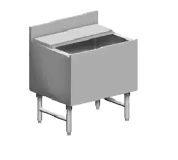 Eagle Group B28IC-22-7 Underbar Ice Bin/Cocktail Unit