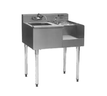 Eagle Group BM50-18L-7 Underbar Ice Bin/Cocktail Station, Blender Station