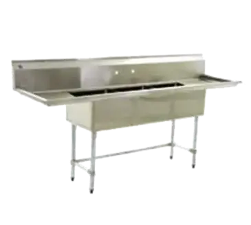 Eagle Group BPS-1545-3-15-FC Sink, (3) Three Compartment