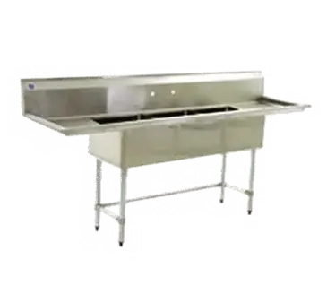 Eagle Group BPS-1854-3-18-FC Sink, (3) Three Compartment